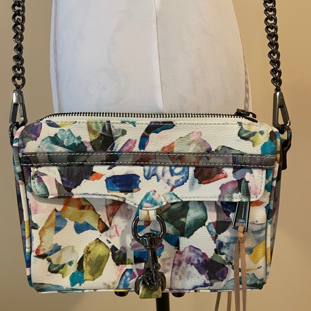 Rebecca Minkoff Mac mini crossbody RARE print